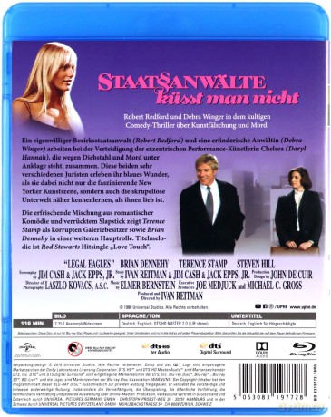 Legal Eagles (Orły Temidy) [Blu-Ray]