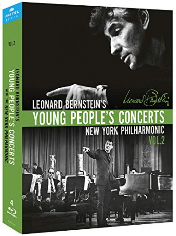 Leonard Bernstein - Young People's Concerts with the New York Philharmonic Vol.2 [4xBlu-Ray]