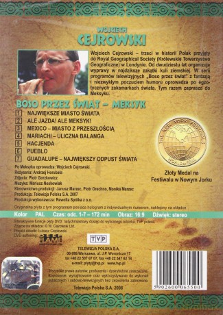 Boso Przez Świat: Meksyk - Wojciech Cejrowski [DVD]