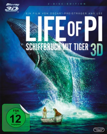 Life of Pi (Życie Pi) [Blu-Ray 3D]+[Blu-Ray]