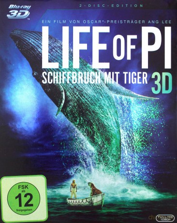 Life of Pi (Życie Pi) [Blu-Ray 3D]+[Blu-Ray]