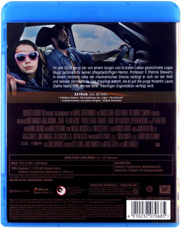 Logan (Logan: Wolverine) [Blu-Ray]
