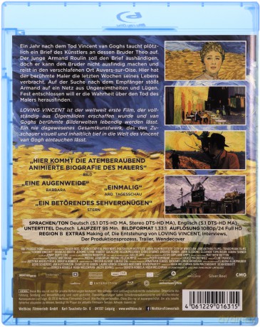 Loving Vincent (Twój Vincent) [Blu-Ray]