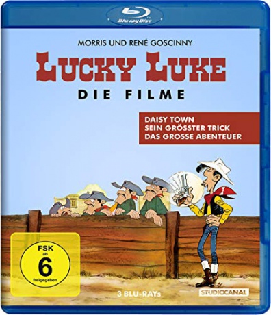 Lucky Luke: Daisy Town / Lucky Luke: Ballad of the Daltons / Lucky Luke: The Daltons on the Run [3xBlu-Ray]