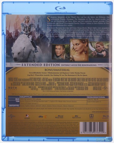 Łowca i Królowa Lodu [Blu-Ray]