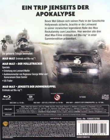 Mad Max 1-3 [3xBlu-Ray]