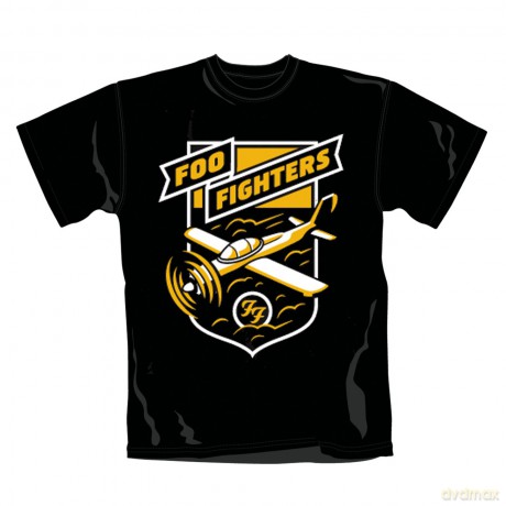 Foo Fighters: Plane, Black (S) [T-SHIRT]