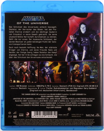 Masters of the Universe (Władcy Wszechświata) [Blu-Ray]