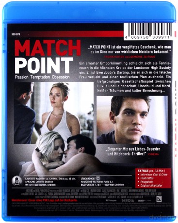 Match Point (Wszystko gra) [Blu-Ray]