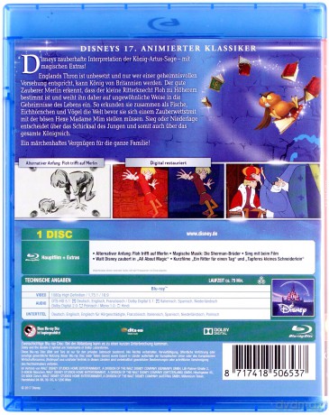 Miecz w kamieniu [Blu-Ray]