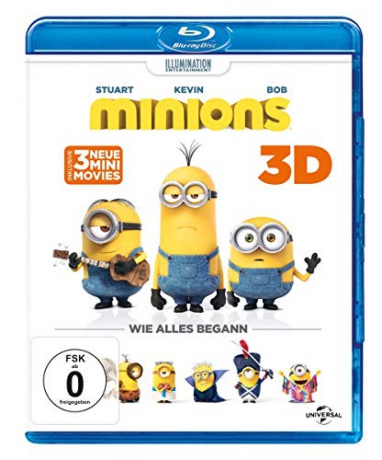 Minions (Minionki) [Blu-Ray 3D]+[Blu-Ray]