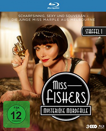 Miss Fisher's Murder Mysteries Season 1 (Zagadki kryminalne panny Fisher Sezon 1) [3xBlu-Ray]