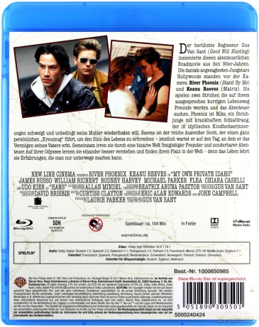 Moje własne Idaho [Blu-Ray]