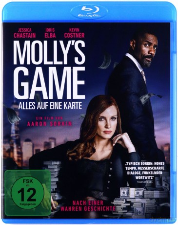 Molly's Game (Gra o wszystko) [Blu-Ray]
