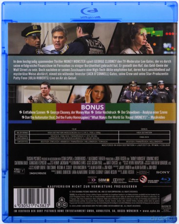 Money Monster (Zakładnik z Wall Street) [Blu-Ray]