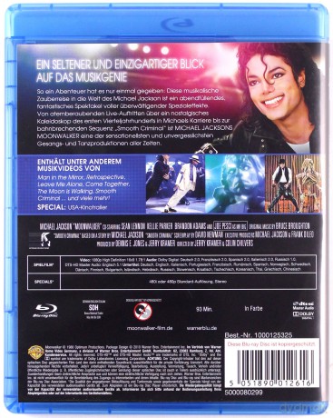 Moonwalker [Blu-Ray]