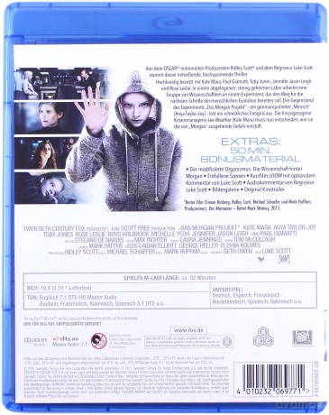 Morgan [Blu-Ray]