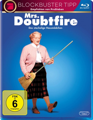 Mrs. Doubtfire (Pani Doubtfire) [Blu-Ray]