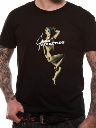 Janes Addiction: Censored, Black (M) [T-SHIRT]