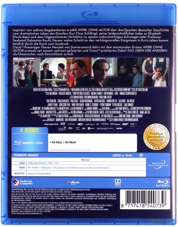 Never Look Away (Obrazy bez autora) [Blu-Ray]