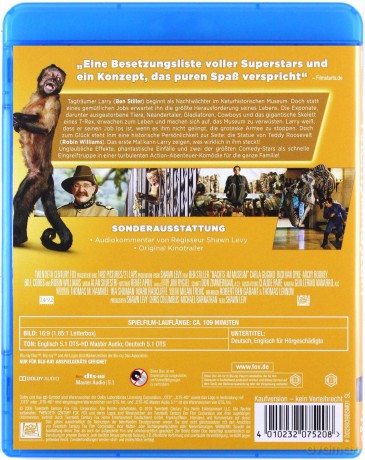 Night at the Museum (Noc w muzeum) [Blu-Ray]