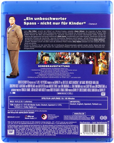 Noc w muzeum 2 [Blu-Ray]