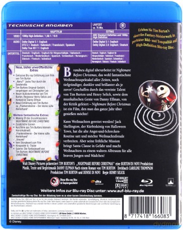 Nightmare Before Christmas (Collector's Edition) (Miasteczko Halloween) [Blu-Ray]
