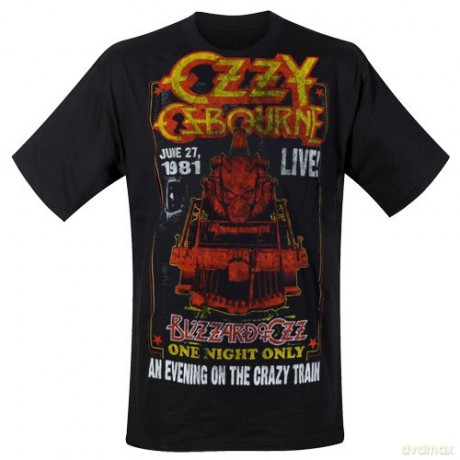Ozzy Osbourne: Crazy Train, Black (S) [T-SHIRT]
