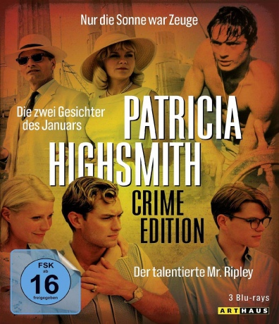 Patricia Highsmith: Crime Edition: Purple Noon / The Talented Mr. Ripley / The Two Faces of January (W pełnym słońcu / Utalentowany pan Ripley / Rozgrywka) [BOX] [3xBlu-Ray]