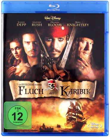 Pirates of the Caribbean: The Curse of the Black Pearl (Piraci z Karaibów: Klątwa Czarnej Perły) [Blu-Ray]