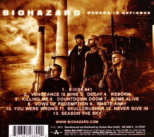 Biohazard: Rebor In Defiance [CD]