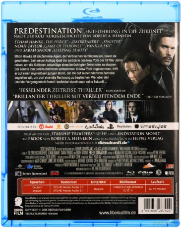 Predestination (Przeznaczenie) [Blu-Ray]