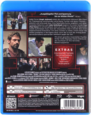 Prisoners (Labirynt) [Blu-Ray]