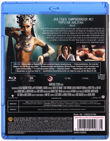 Queen of the Damned (Królowa potępionych) [Blu-Ray]