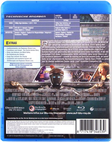 Real Steel (Giganci ze stali) [Blu-Ray]