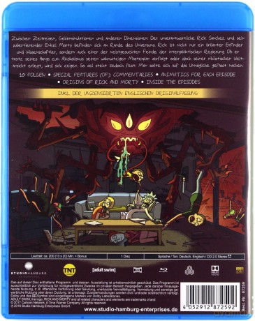 Rick and Morty Season 3 [Blu-Ray]