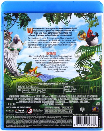Rio 2 [Blu-Ray]