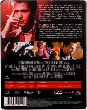 Romeo is Bleeding (Krwawy Romeo) (steelbook) [Blu-Ray]