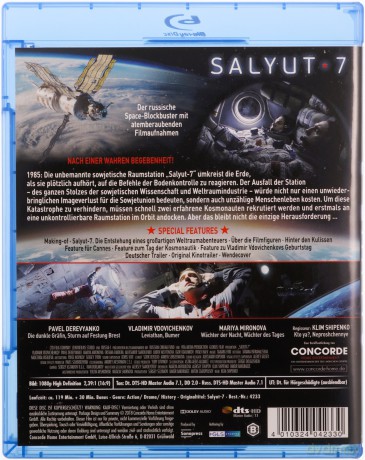 Salyut 7 (Salut 7) [Blu-Ray]
