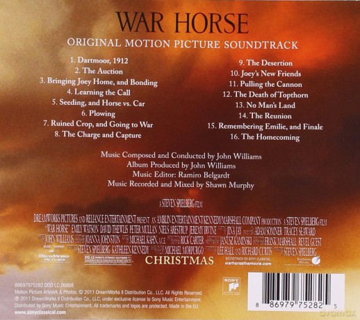 War Horse soundtrack (Czas Wojny) (John Williams) [CD]