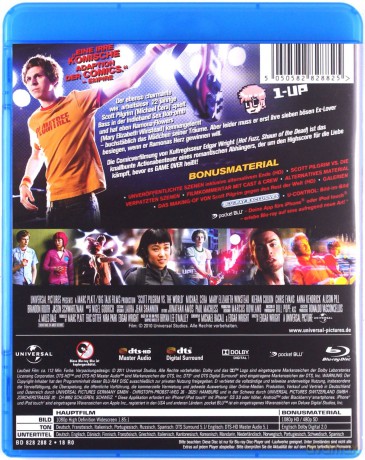 Scott Pilgrim vs. the World (Scott Pilgrim kontra świat) [Blu-Ray]
