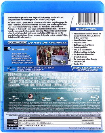 Serenity - Flucht in neue Welten [Blu-Ray]