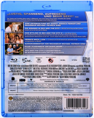 Sex And The City 2 (Seks w wielkim mieście 2) [Blu-Ray]