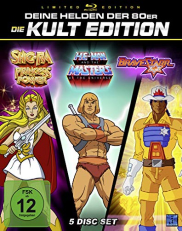 She Ra Princess of Power Serie / He Man Serie / Bravestarr Serie [5xBlu-Ray]