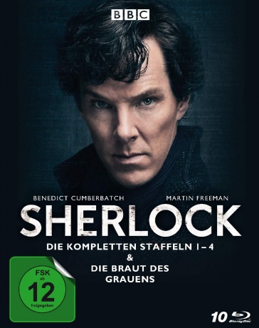Sherlock Season 1-4 / Die Braut des Grauens [10xBlu-Ray]