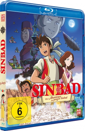 Sinbad: The Flying Princess and the Secret Island Part 1-3 [Blu-Ray]