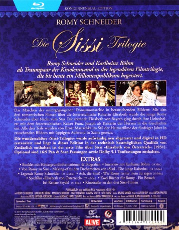 Sisi Trilogy (Special Edition) [3xBlu-Ray]