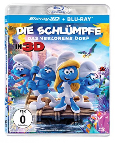 Smurfs: The Lost Village (Smerfy: Poszukiwacze zaginionej wioski) [Blu-Ray 3D]+[Blu-Ray]