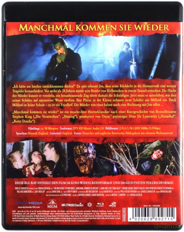 Sometimes They Come Back (Oni czasami wracają) [Blu-Ray]