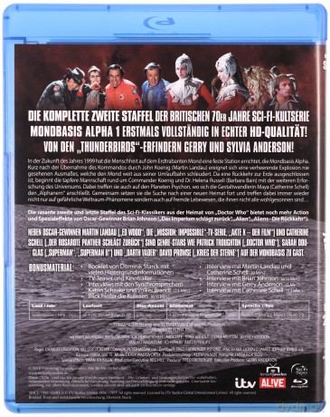 Space: 1999 (Complete series) (Kosmos 1999 ) [12xBlu-Ray]